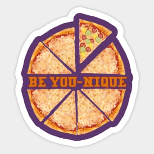 Be You-nique Sticker